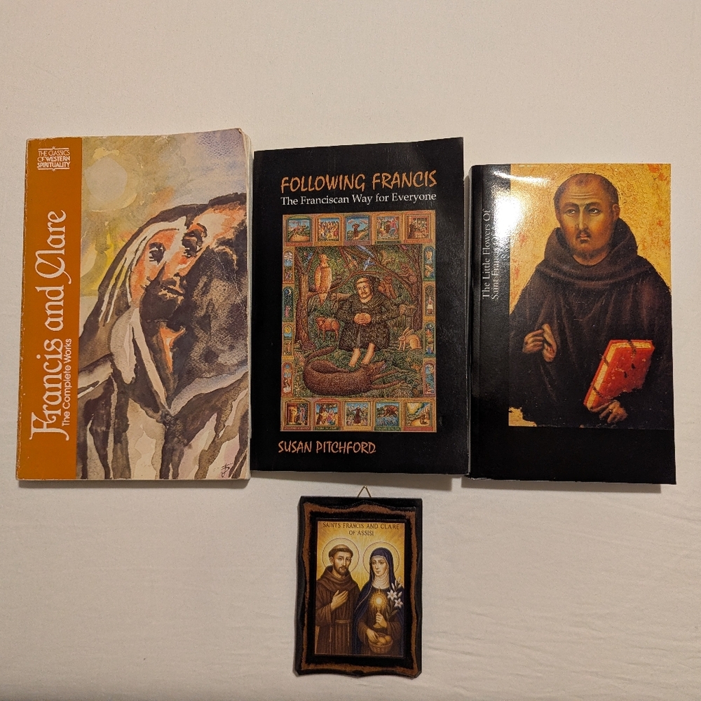 St Francis Of Assisi Spiritual Items - Books And Icon